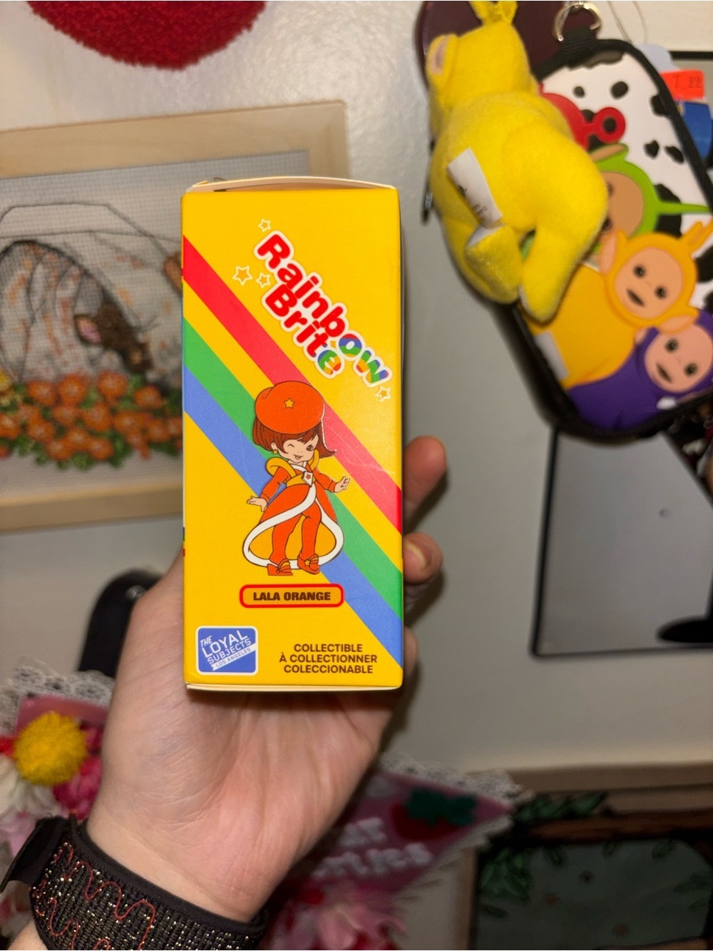 Rainbow Brite Lala Orange CheeBee Figure Series 2 TLS Toy NIB - Picture 5 of 5